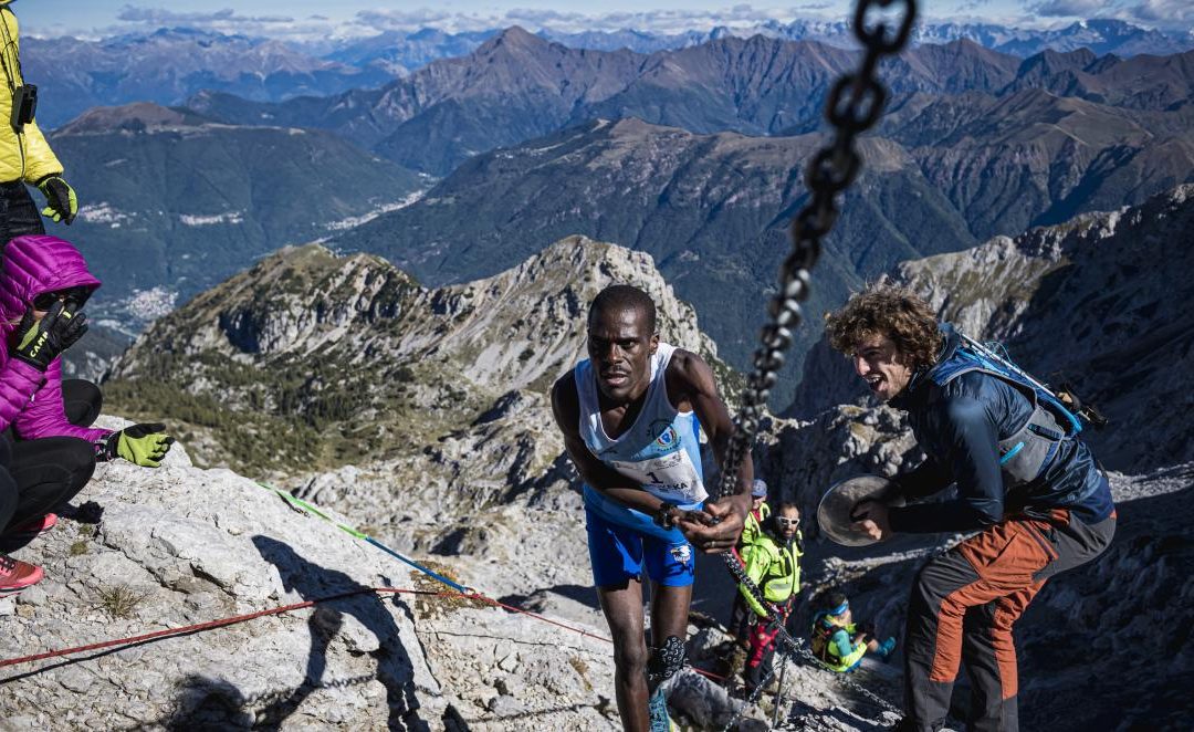 Al femminile tutte dietro l’azzurra di skyrunning Martina Cumerlato.