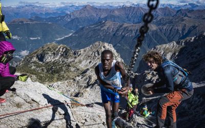 Al femminile tutte dietro l’azzurra di skyrunning Martina Cumerlato.